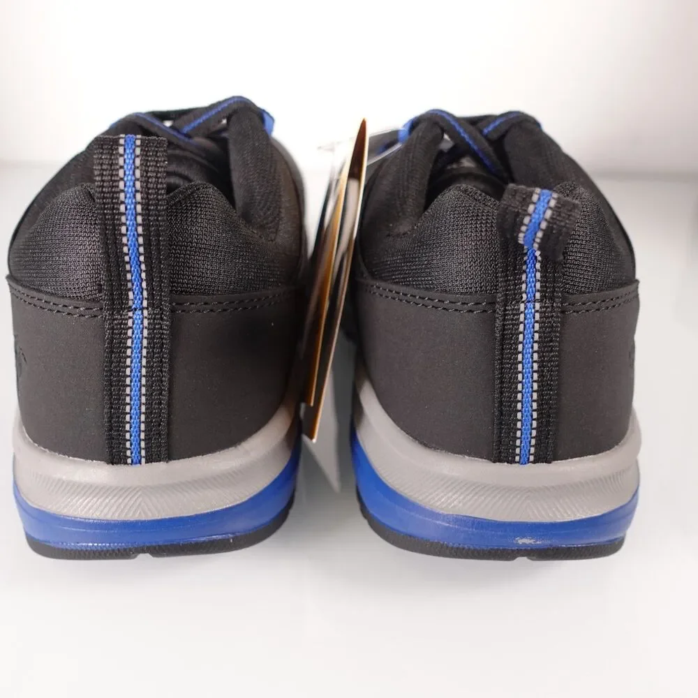 Herman Survivors Women Cassle Composite Toe Work Shoes Slip Resistant Black Blue
